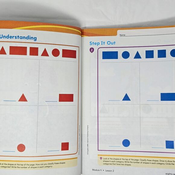 HMH Into Math Kindergarten Student Workbooks Modules 1-6 Homeschool Classroom - Picture 6 of 11